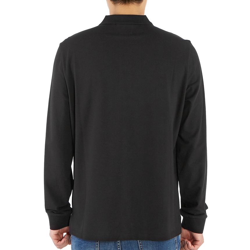씨피컴퍼니(CP COMPANY) 로고 남자 폴로 긴팔티셔츠 레귤러핏 09CMPL016A 005263W 999