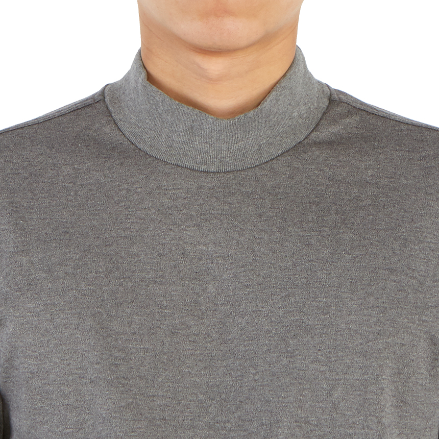 톰브라운(THOM BROWNE) 인터락 남자 모크넥 긴팔티셔츠 MJS118A 06168 035