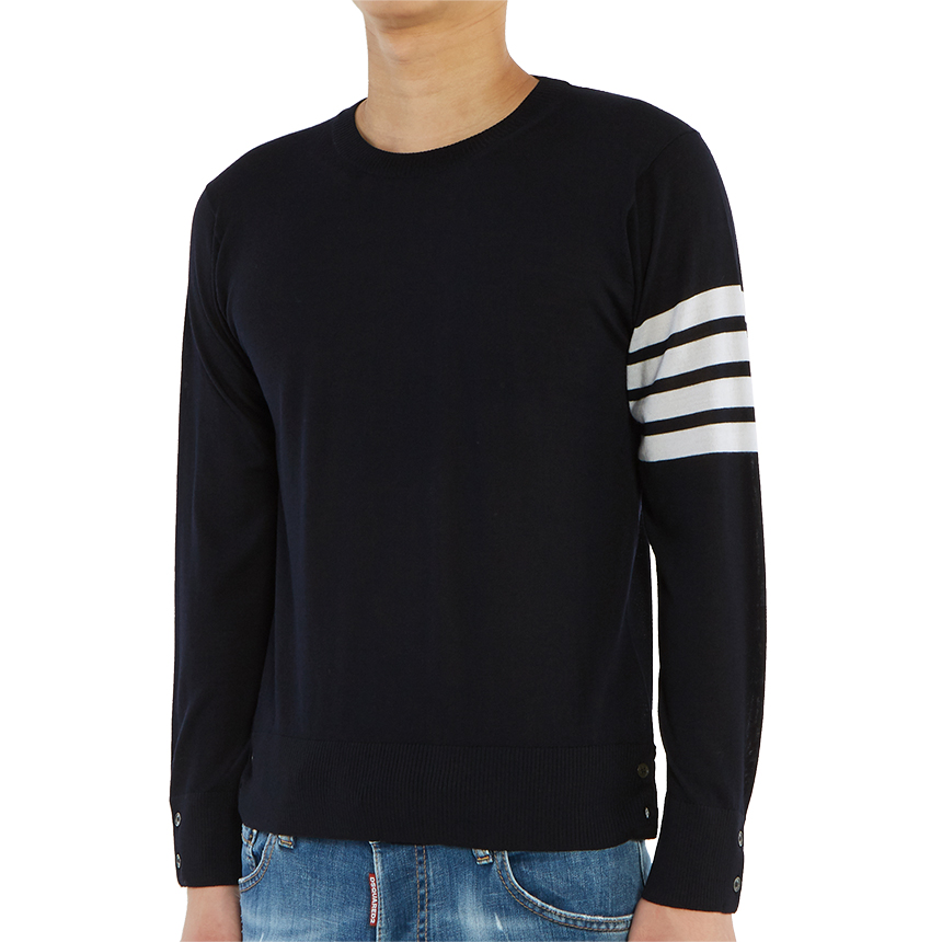 톰브라운(THOM BROWNE) 남성 니트 MKA002A 00014 415