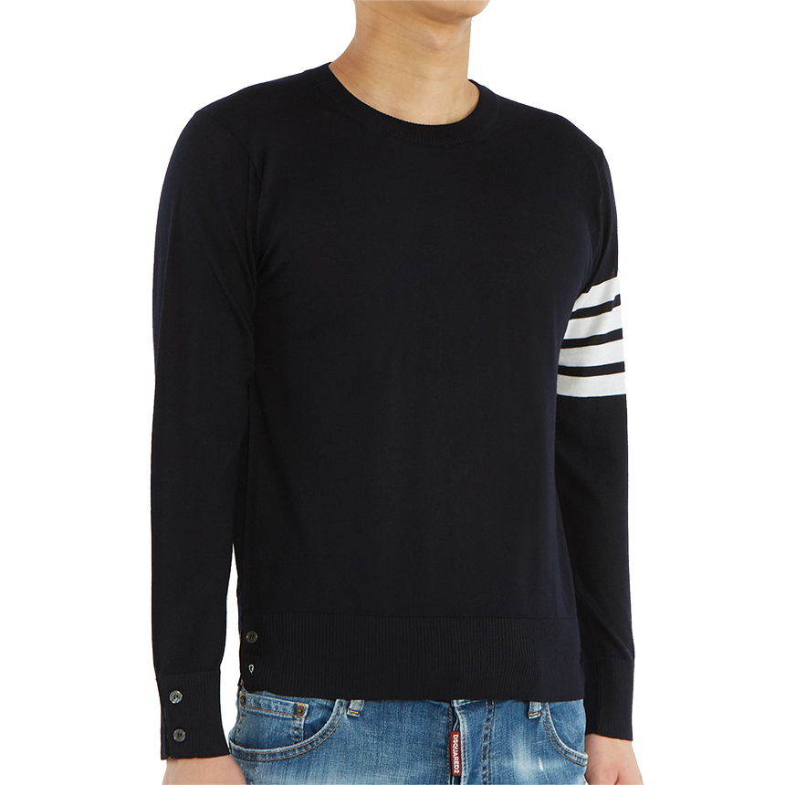 톰브라운(THOM BROWNE) 남성 니트 MKA002A 00014 415