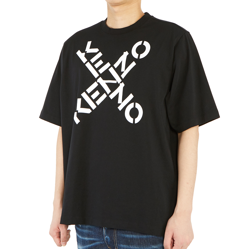 겐조(KENZO) 빅 X 남자 스포츠 반팔티셔츠 오버사이즈핏 5TS502 4SJ 99 206