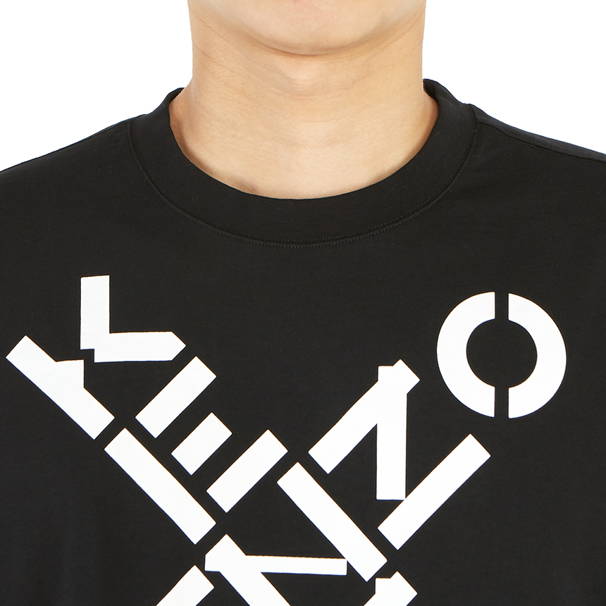 겐조(KENZO) 빅 X 남자 스포츠 반팔티셔츠 오버사이즈핏 5TS502 4SJ 99 206