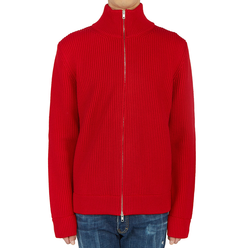 메종마르지엘라(MAISON MARGIELA) 남자 울 집업 가디건 S50GP0143 S16769 314