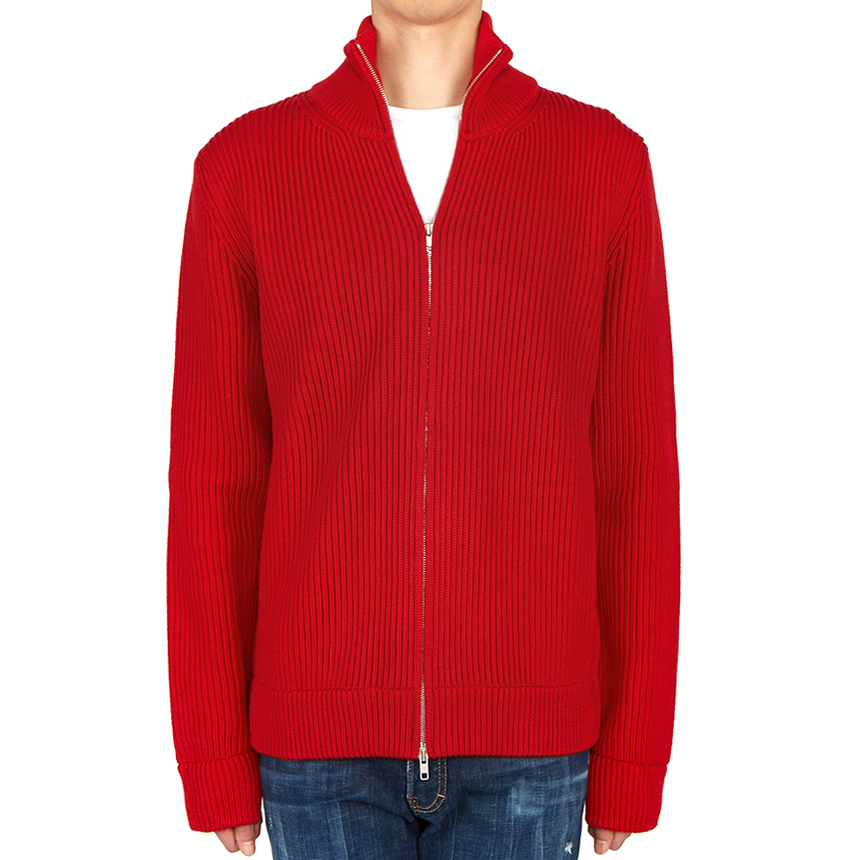 메종마르지엘라(MAISON MARGIELA) 남자 울 집업 가디건 S50GP0143 S16769 314