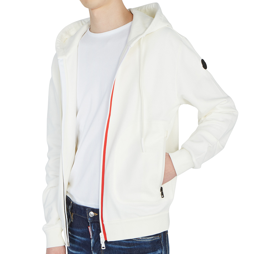 몽클레어(MONCLER) 로고 남자 후드 집업 가디건 8G75000 V8148 038