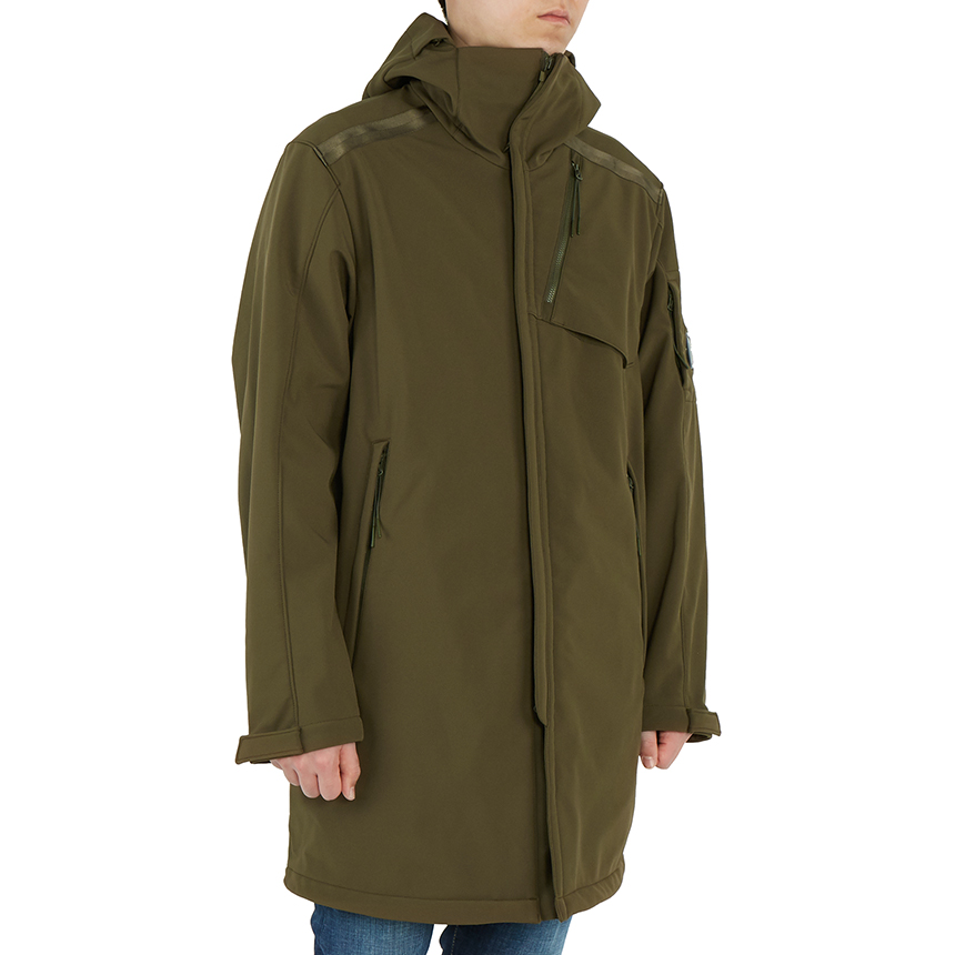 씨피컴퍼니(CP COMPANY) 쉘 렌즈 후드 남자 롱 파카/자켓 09CMOW045A 005784A 683