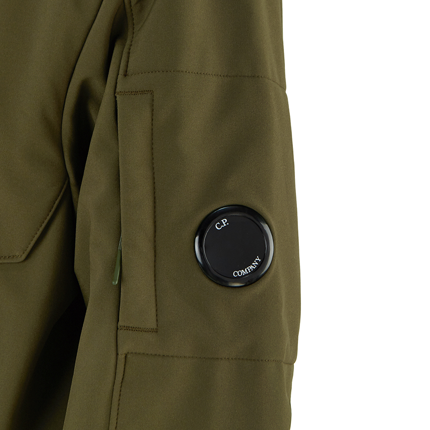 씨피컴퍼니(CP COMPANY) 쉘 렌즈 후드 남자 롱 파카/자켓 09CMOW045A 005784A 683