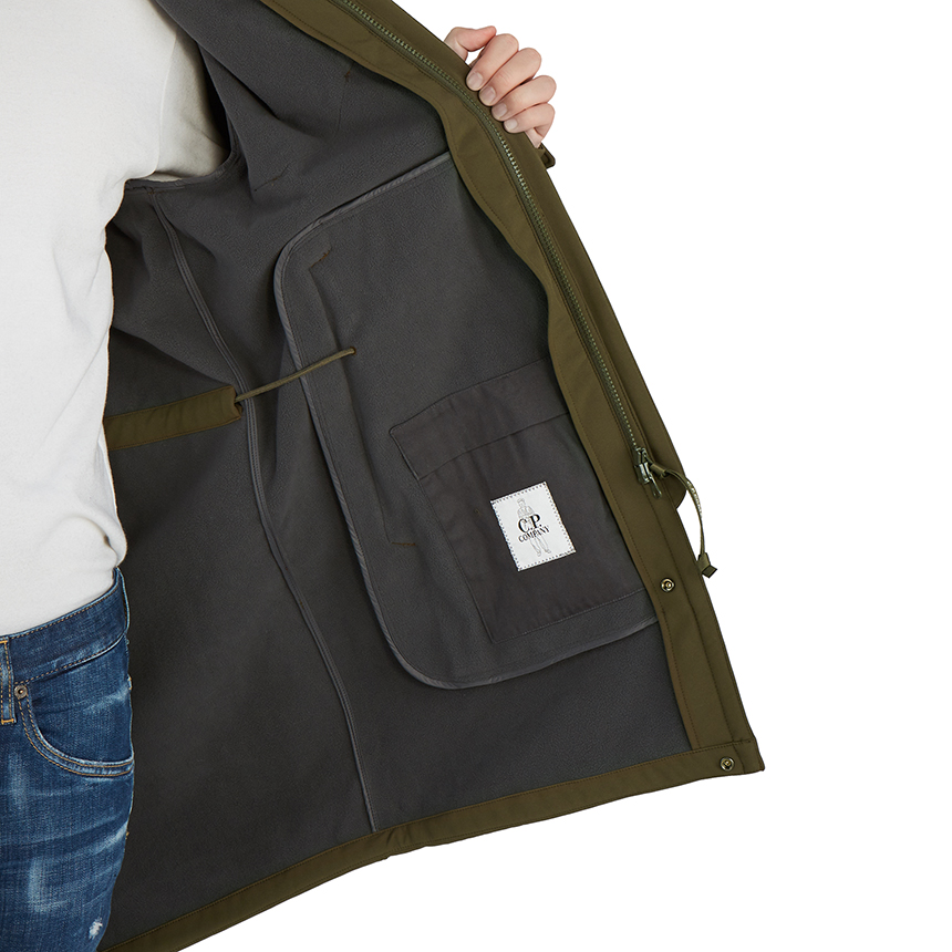 씨피컴퍼니(CP COMPANY) 쉘 렌즈 후드 남자 롱 파카/자켓 09CMOW045A 005784A 683