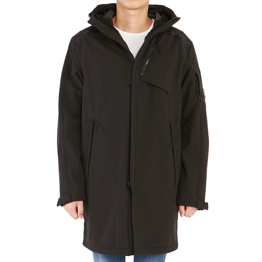 씨피컴퍼니(CP COMPANY) 쉘 렌즈 후드 남자 롱 파카/자켓 09CMOW045A 005784A 999
