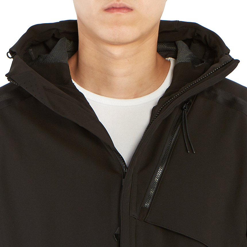 씨피컴퍼니(CP COMPANY) 쉘 렌즈 후드 남자 롱 파카/자켓 09CMOW045A 005784A 999