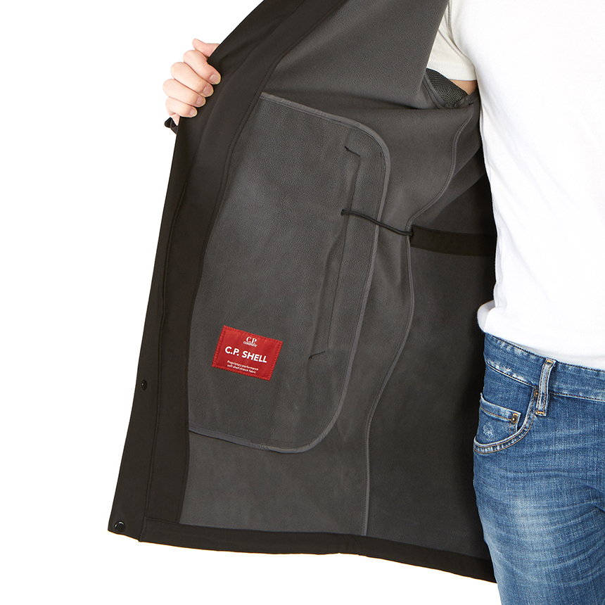 씨피컴퍼니(CP COMPANY) 쉘 렌즈 후드 남자 롱 파카/자켓 09CMOW045A 005784A 999