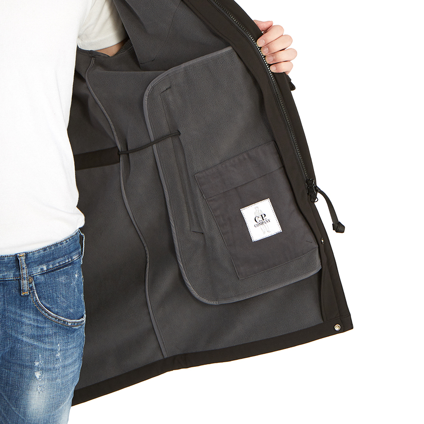 씨피컴퍼니(CP COMPANY) 쉘 렌즈 후드 남자 롱 파카/자켓 09CMOW045A 005784A 999