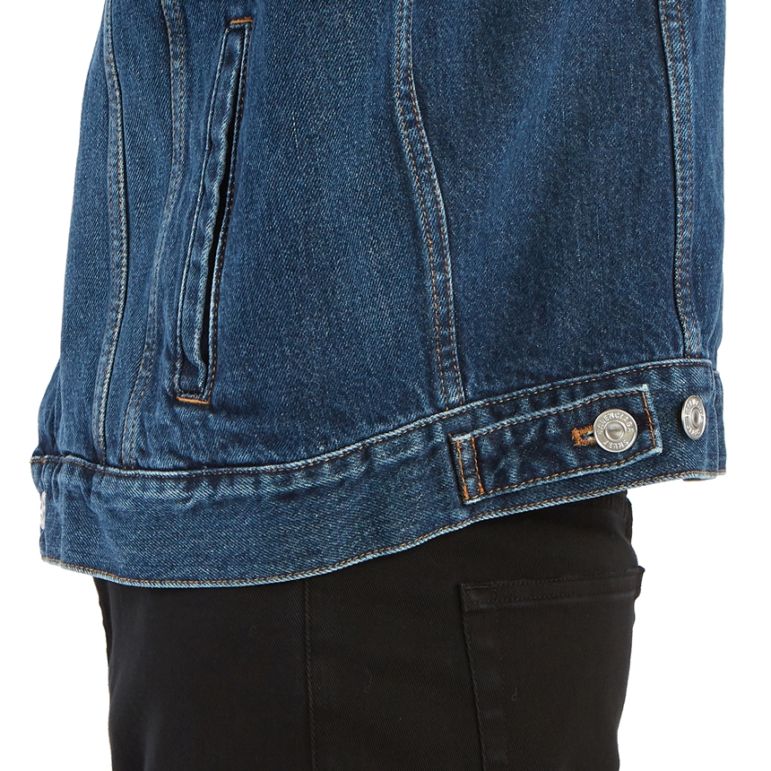 발렌시아가(BALENCIAGA) 로고 남자 데님 자켓 643804 TDW14 6020