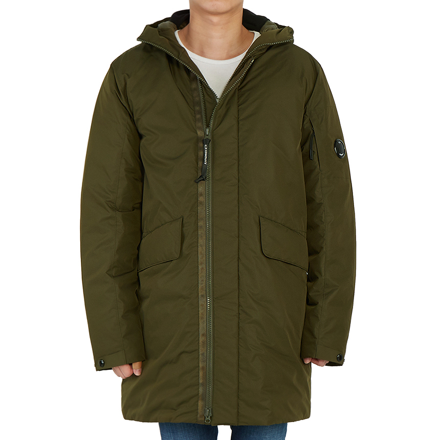씨피컴퍼니(CP COMPANY) 마이크로 M 렌즈남자 패딩 점퍼 자켓 09CMOW096A 004275A 683