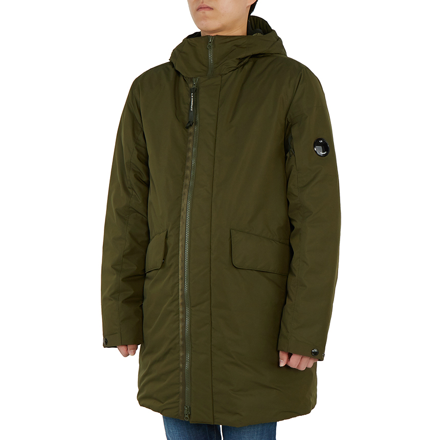 씨피컴퍼니(CP COMPANY) 마이크로 M 렌즈남자 패딩 점퍼 자켓 09CMOW096A 004275A 683