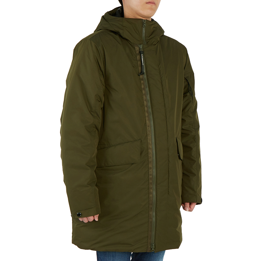 씨피컴퍼니(CP COMPANY) 마이크로 M 렌즈남자 패딩 점퍼 자켓 09CMOW096A 004275A 683