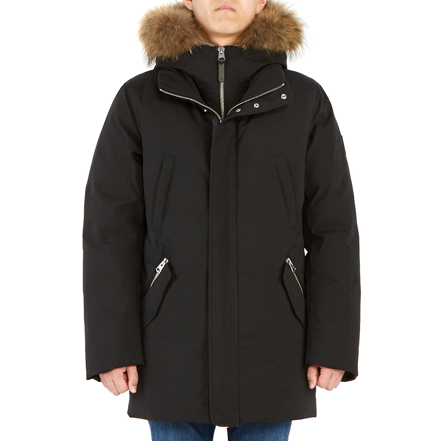 맥케이지(MACKAGE) 에드워드 라쿤퍼남자 패딩 점퍼 코트 EDWARD F BLACK