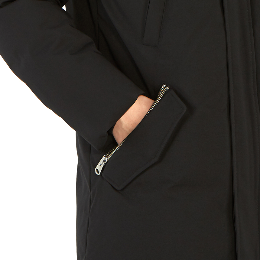 맥케이지(MACKAGE) 에드워드 라쿤퍼남자 패딩 점퍼 코트 EDWARD F BLACK