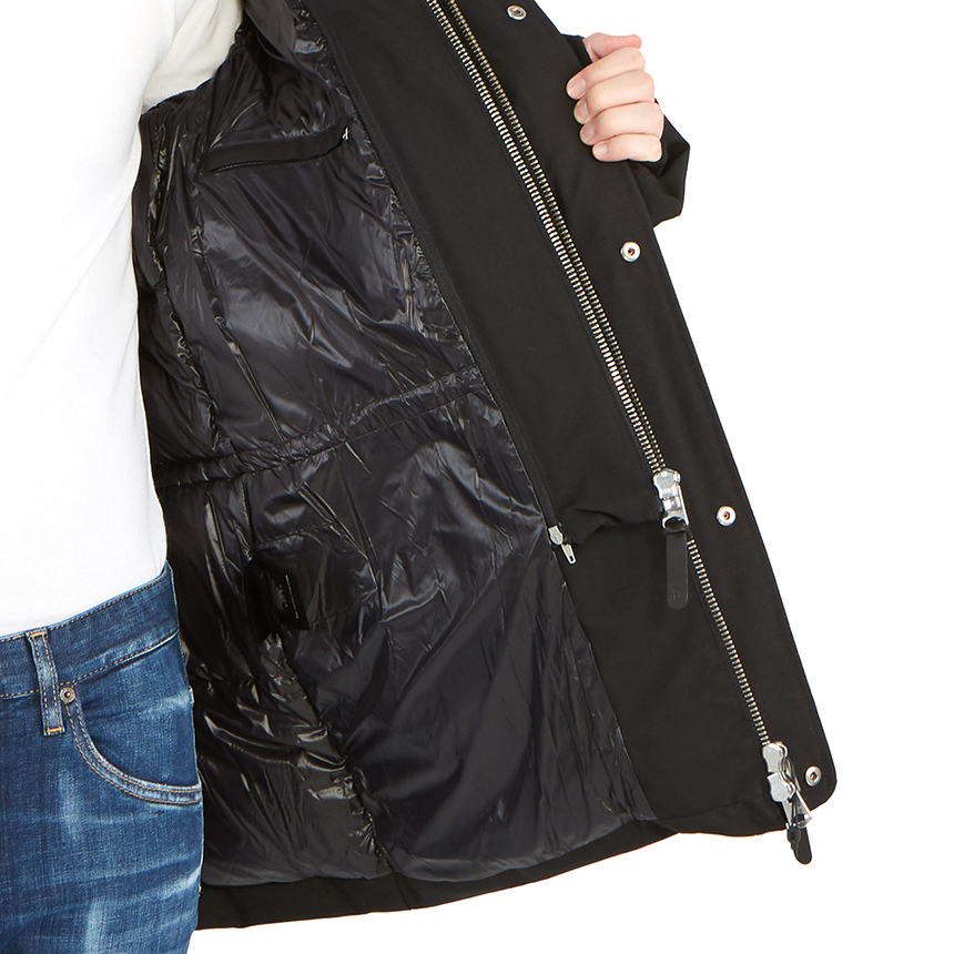 맥케이지(MACKAGE) 에드워드 라쿤퍼남자 패딩 점퍼 코트 EDWARD F BLACK