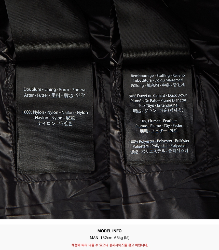 맥케이지(MACKAGE) 에드워드 라쿤퍼남자 패딩 점퍼 코트 EDWARD F BLACK