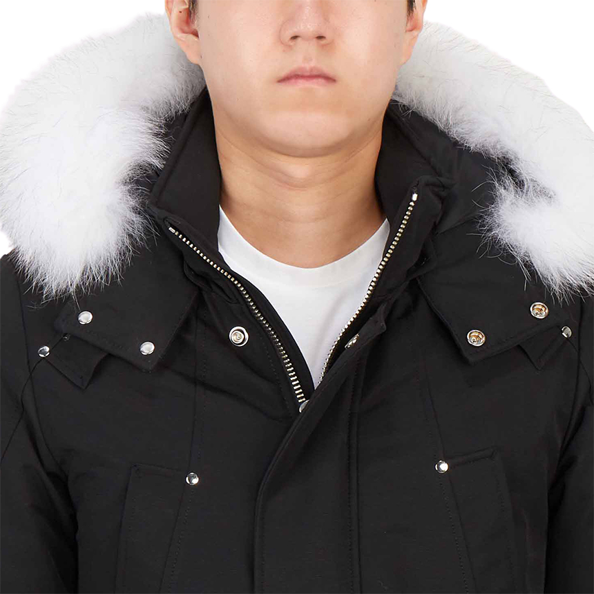 무스너클(MOOSE KNUCKLES) 스틸링 파카 화이트퍼남자 패딩 점퍼 MK4661MP 290