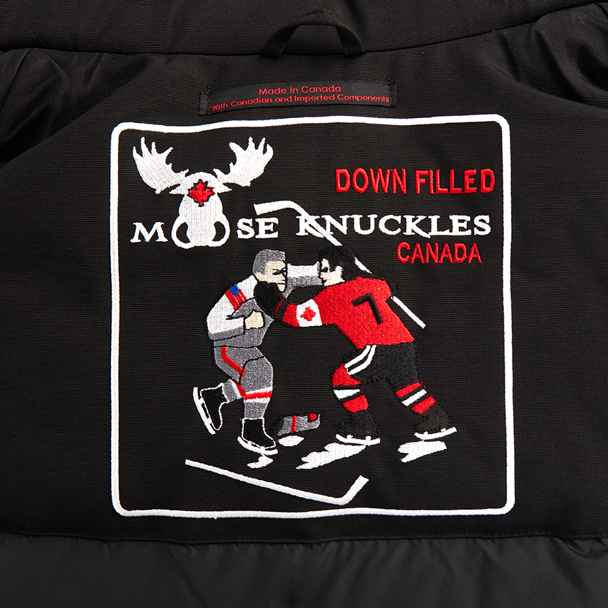 무스너클(MOOSE KNUCKLES) 스틸링 파카 화이트퍼남자 패딩 점퍼 MK4661MP 290