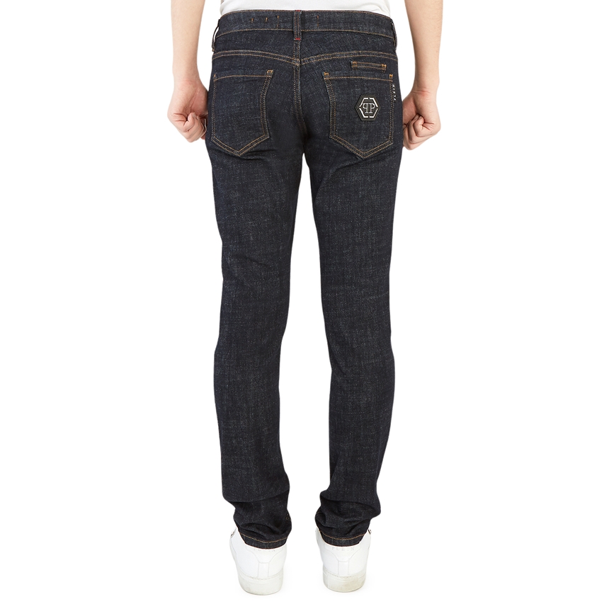 필립플레인(PHILIPP PLEIN) 슬림핏 남자 진 MDT2282 PDE004N 02RH