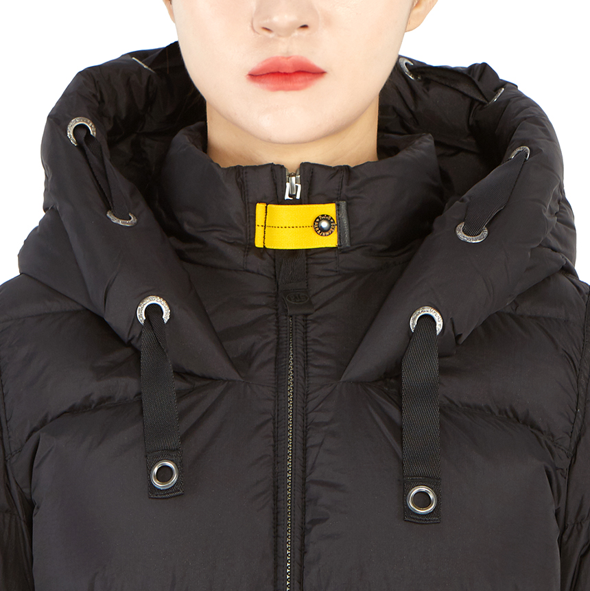 파라점퍼스(PARAJUMPERS) 판다 보이프렌드 여자 롱 패딩 점퍼 PWJCKBY31 BLACK