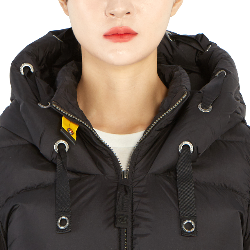 파라점퍼스(PARAJUMPERS) 판다 보이프렌드 여자 롱 패딩 점퍼 PWJCKBY31 BLACK