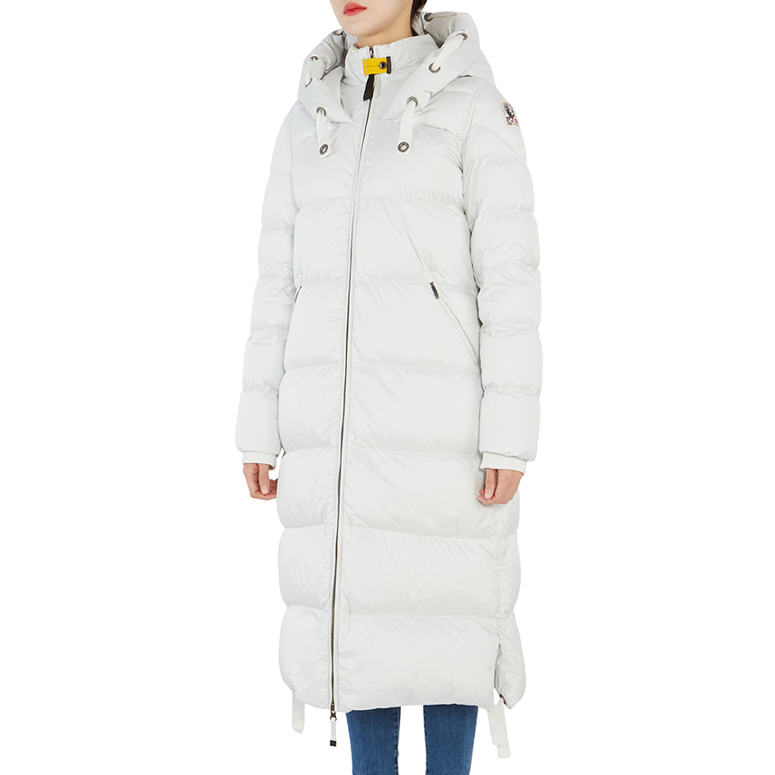 파라점퍼스(PARAJUMPERS) 판다 보이프렌드 여자 롱 패딩 점퍼 PWJCKBY31 OFF WHITE