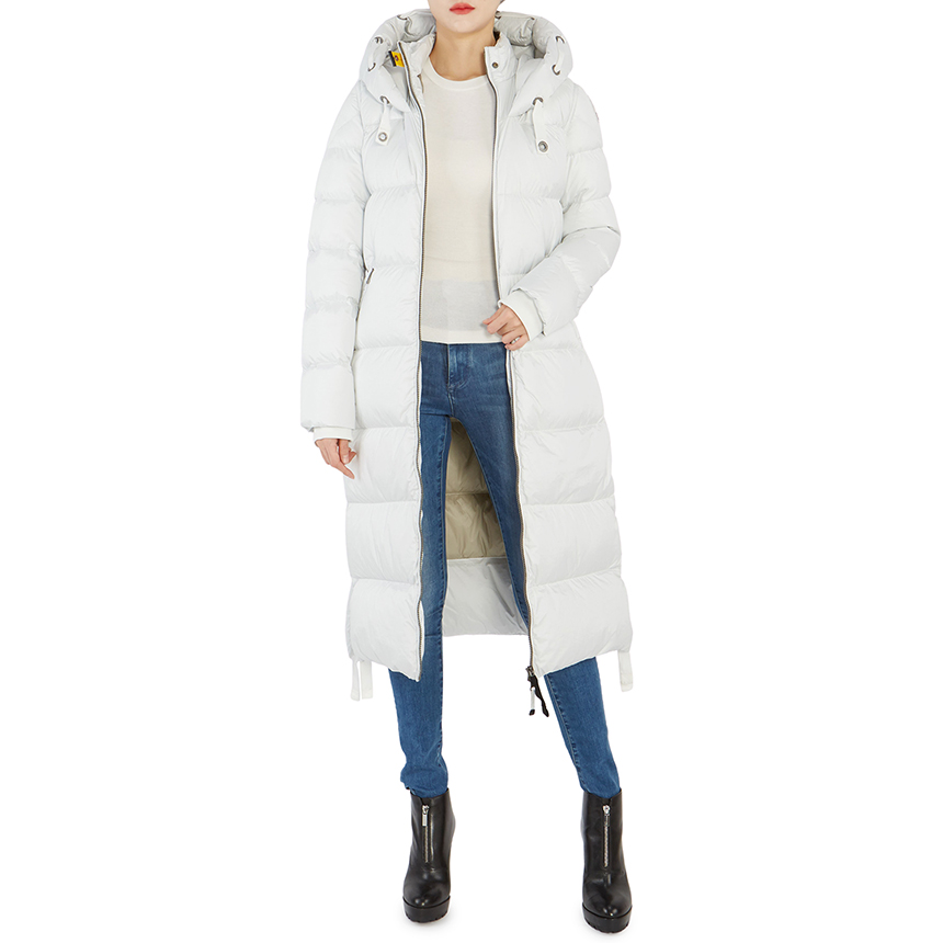 파라점퍼스(PARAJUMPERS) 판다 보이프렌드 여자 롱 패딩 점퍼 PWJCKBY31 OFF WHITE