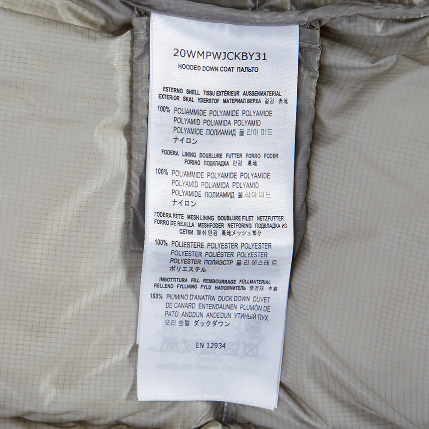 파라점퍼스(PARAJUMPERS) 판다 보이프렌드 여자 롱 패딩 점퍼 PWJCKBY31 OFF WHITE
