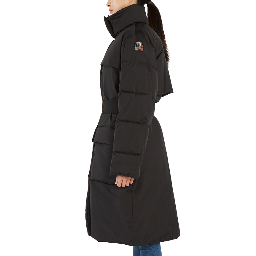 파라점퍼스(PARAJUMPERS) 카이샤 이글루 여자 롱 패딩 점퍼 PWJCKIG33 BLACK