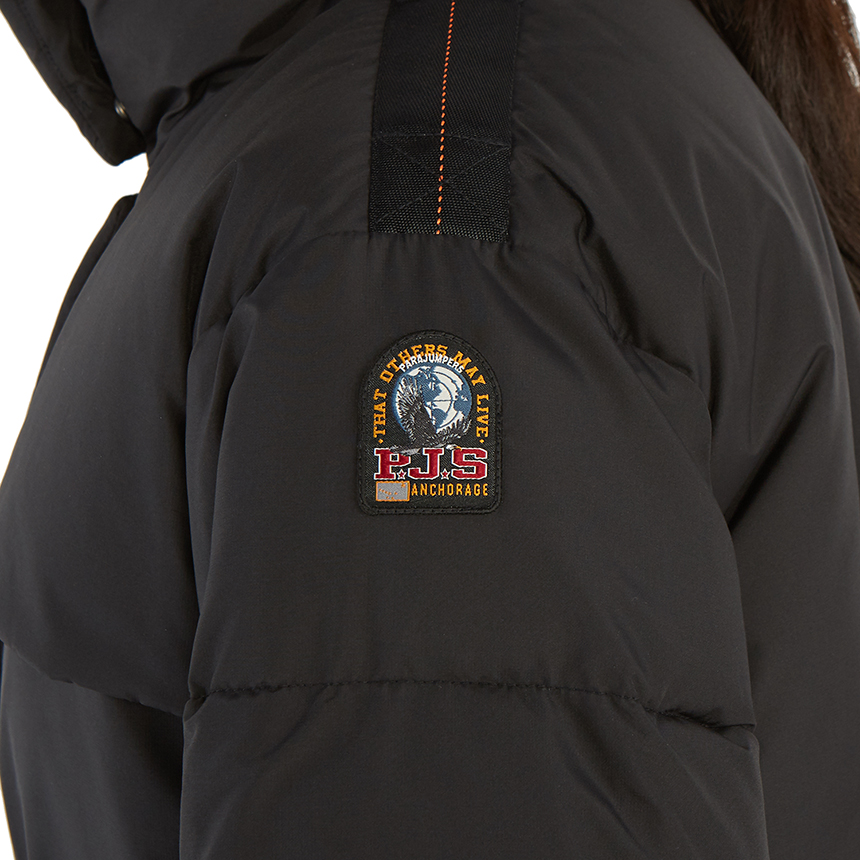 파라점퍼스(PARAJUMPERS) 카이샤 이글루 여자 롱 패딩 점퍼 PWJCKIG33 BLACK