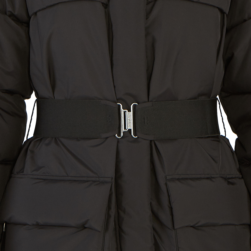 파라점퍼스(PARAJUMPERS) 카이샤 이글루 여자 롱 패딩 점퍼 PWJCKIG33 BLACK