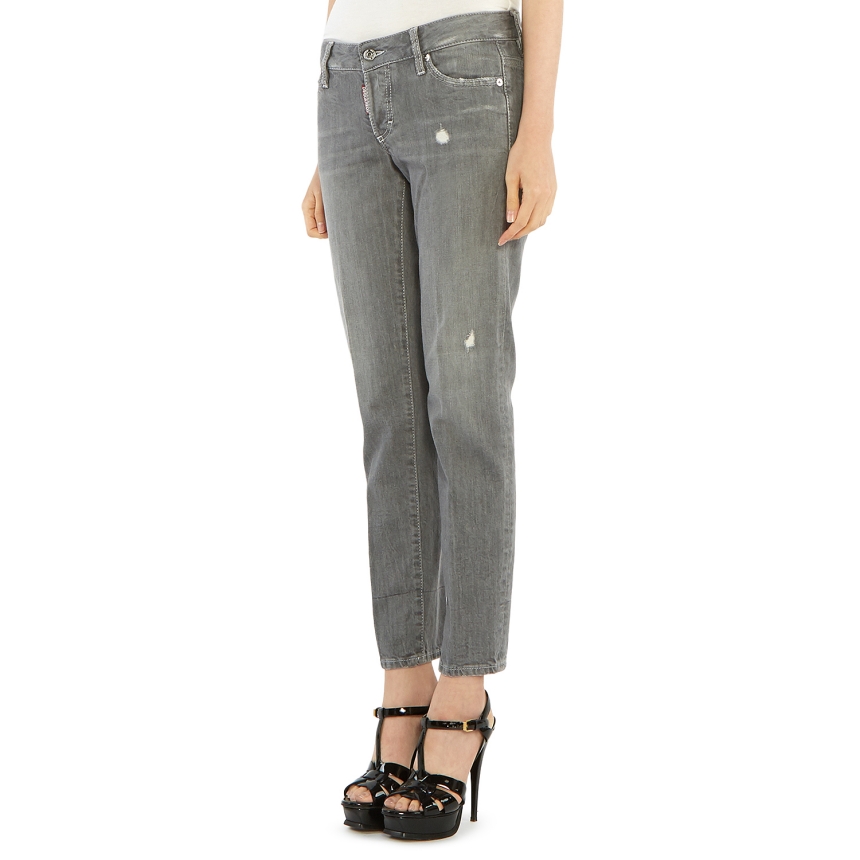 디스퀘어드2(DSQUARED2) 제니퍼 크롭 여자 진 S75LB0342 S30260 852