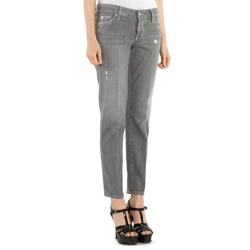 디스퀘어드2(DSQUARED2) 제니퍼 크롭 여자 진 S75LB0342 S30260 852
