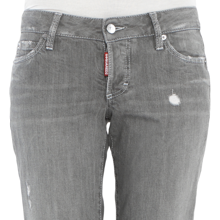디스퀘어드2(DSQUARED2) 제니퍼 크롭 여자 진 S75LB0342 S30260 852