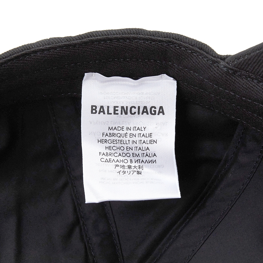 발렌시아가(BALENCIAGA) 로고 공용 볼캡 모자 531588 310B2 1077