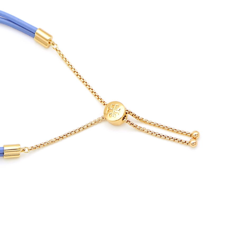 토리버치(TORYBURCH) 키라 에나멜 슬라이더공용 팔찌 61683 430