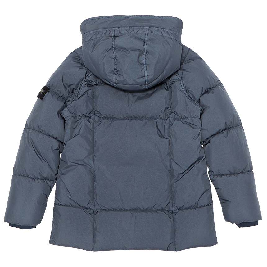 스톤아일랜드키즈(STONE ISLAND KIDS) 와펜 크링클랩스 키즈 점퍼/패딩 자켓 (성인착용가능) 731640233 V0024 14A16A