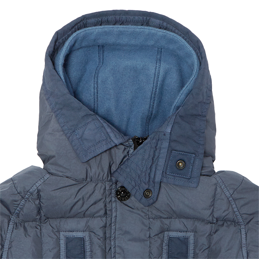 스톤아일랜드키즈(STONE ISLAND KIDS) 와펜 크링클랩스 키즈 점퍼/패딩 자켓 (성인착용가능) 731640233 V0024 14A16A