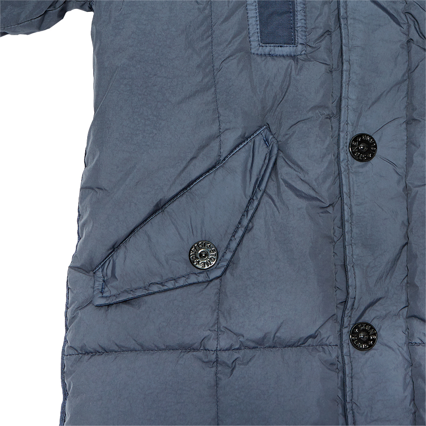스톤아일랜드키즈(STONE ISLAND KIDS) 와펜 크링클랩스 키즈 점퍼/패딩 자켓 (성인착용가능) 731640233 V0024 14A16A