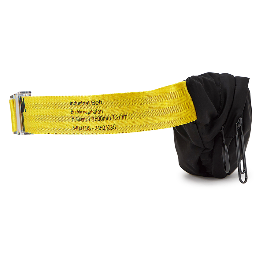 오프화이트(OFF WHITE) 로고 공용 벨트백/범백 OMNA110F 20FAB001 1000