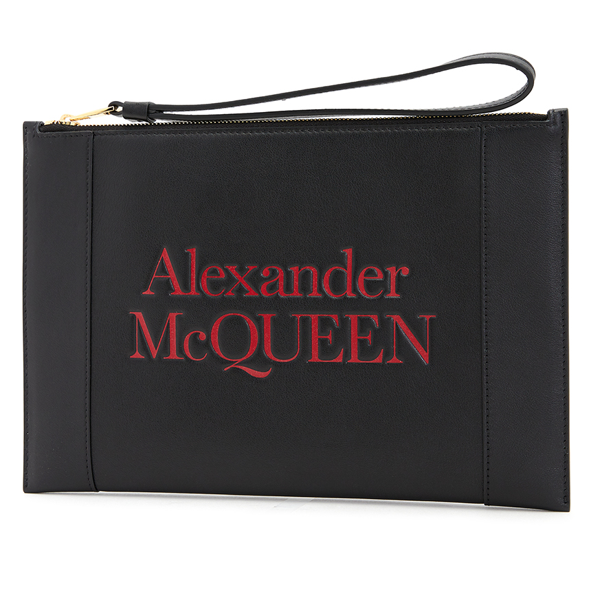 알렉산더맥퀸(ALEXANDER MCQUEEN) 시그니처 공용 클러치/파우치백 633063 1X3H1 1000