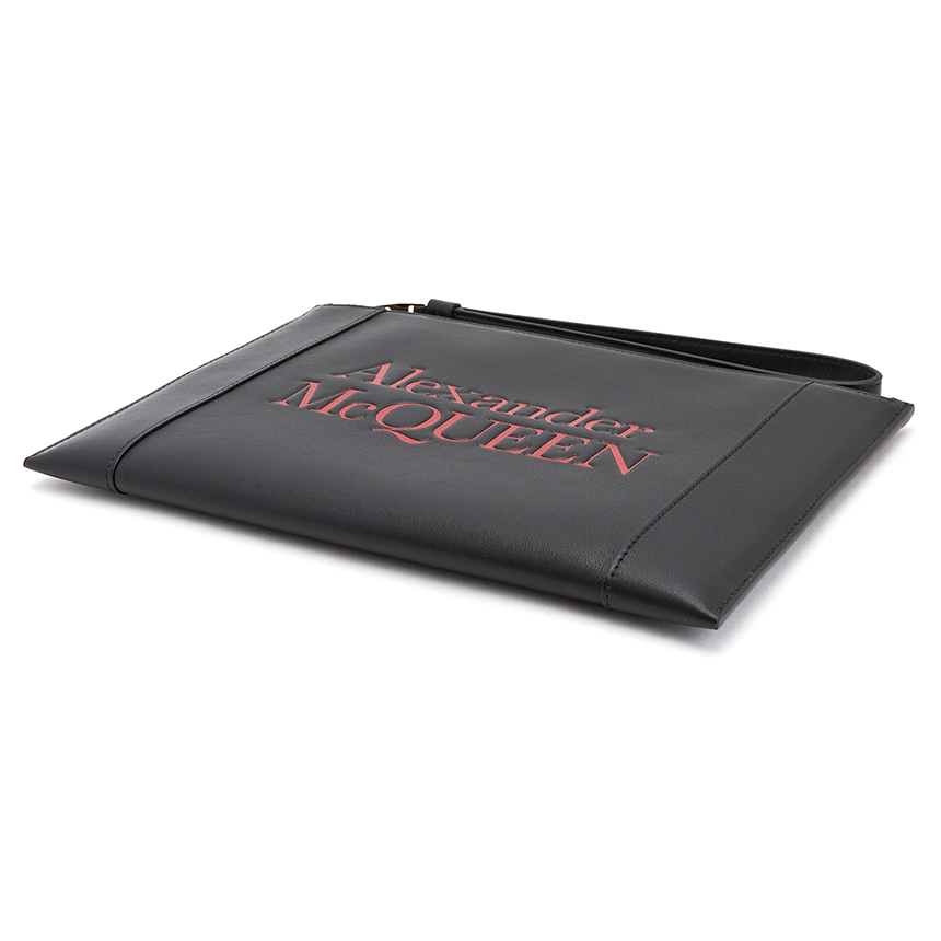 알렉산더맥퀸(ALEXANDER MCQUEEN) 시그니처 공용 클러치/파우치백 633063 1X3H1 1000