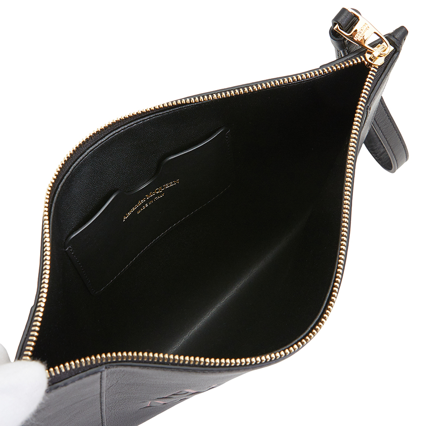 알렉산더맥퀸(ALEXANDER MCQUEEN) 시그니처 공용 클러치/파우치백 633063 1X3H1 1000