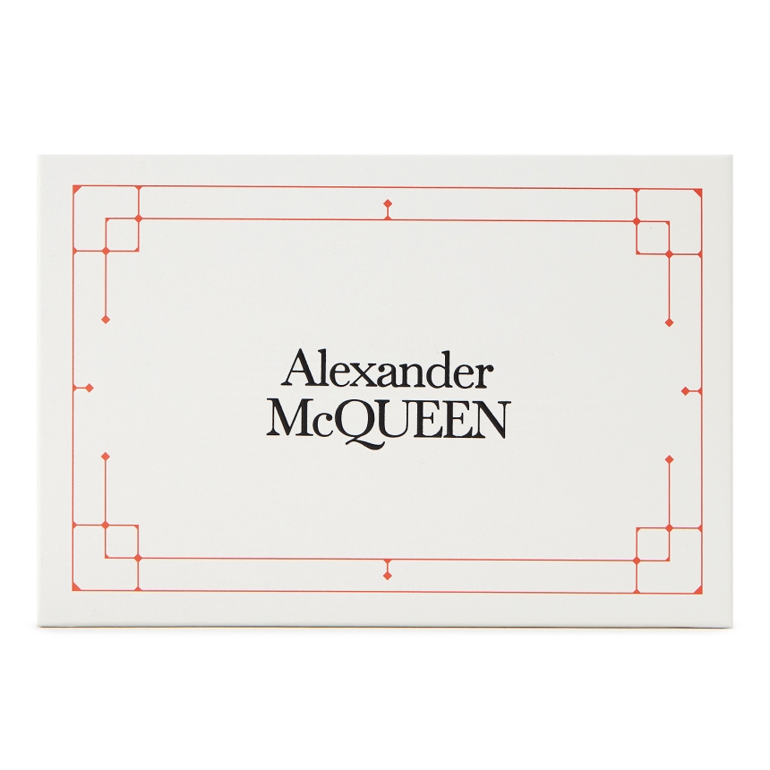 알렉산더맥퀸(ALEXANDER MCQUEEN) 스컬 크로커다일 공용 명함/카드지갑 632038 1JMFG 1050
