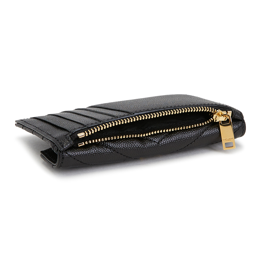 생로랑(SAINT LAURENT PARIS) 마틀라세 프라그망 여성 카드지갑 612808 BOW01 1000