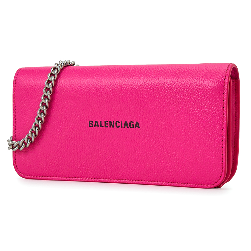 발렌시아가(BALENCIAGA) 로고 캐시 컨티넨탈 여자 체인 숄더백/장지갑 593784 1IZ43 5660